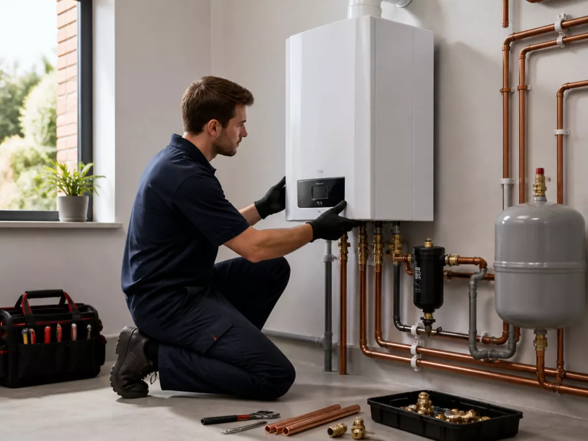 Boiler installation process handled professionally