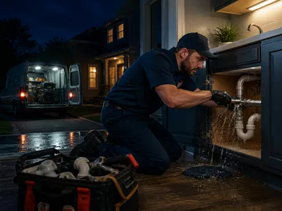 Emergency plumbing callout service
