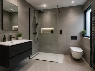 Bathroom fitting detail